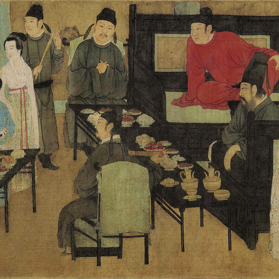 【韩熙载夜宴图（局部）】