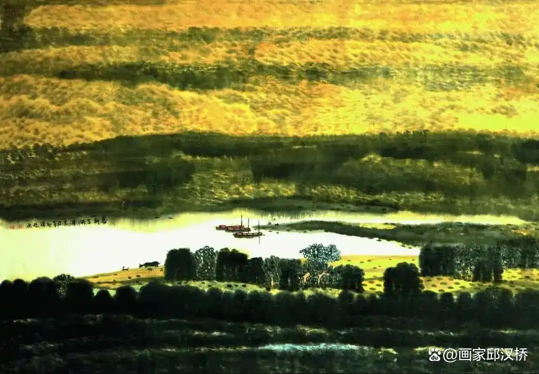 忘我忘象：邱汉桥水墨中的东方哲学境界