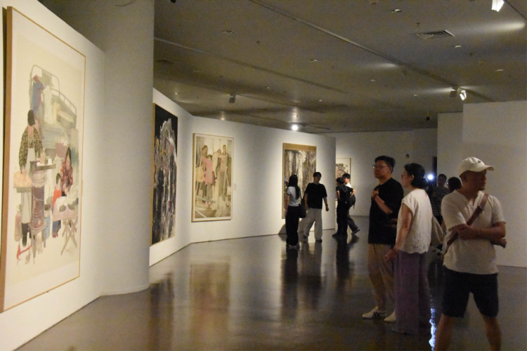 “中原画风”河南省优秀美术作品上海展