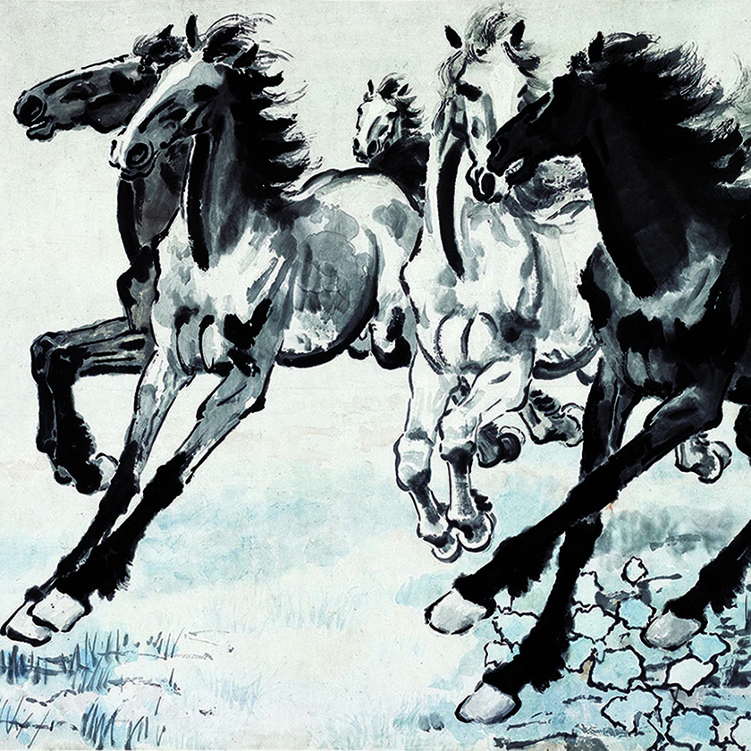【奔马图】