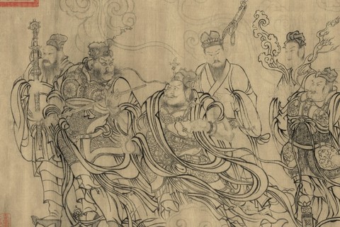 【朝元仙仗图卷】